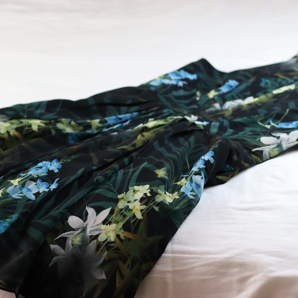 Ted Baker Stunning Garden Print Dress